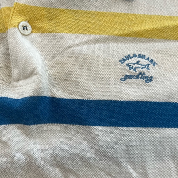 Paul & Shark Primary Color Striped Polo - Picture 3 of 6